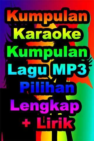 Kumpulan Lagu Karaoke Mp3